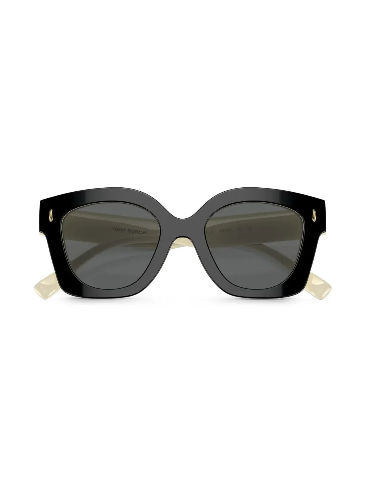 Tory Burch Miller プッシュド スクエア型 サングラス - ブラック - 画像5
