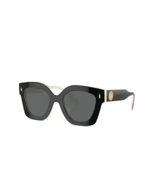 Tory Burch Miller プッシュド スクエア型 サングラス - ブラック - サムネイル2