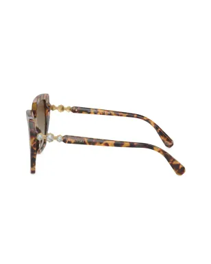 Swarovski Eyewear べっこう風キャットアイサングラス - サムネイル3
