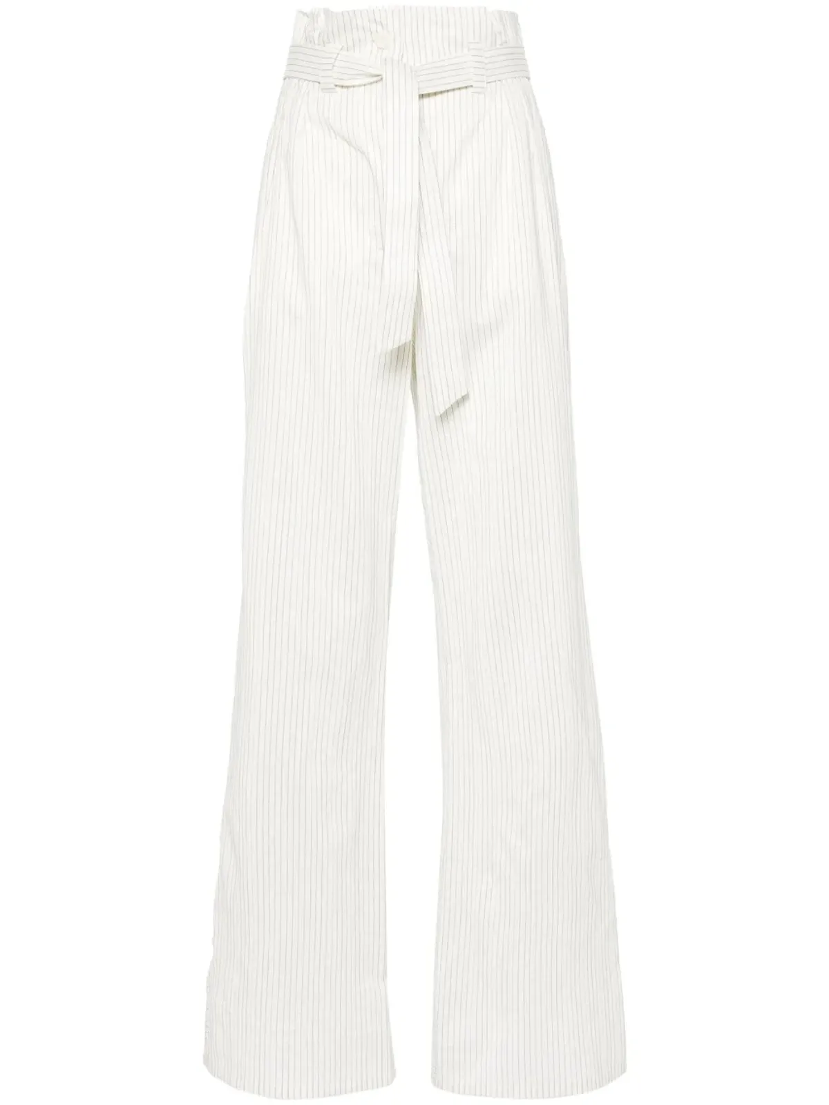 Max Mara Xero ピンストライプ柄のパラッツォパンツ - ホワイト - 画像1