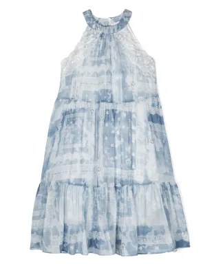 Ermanno Scervino Junior 花柄プリントワンピース - サムネイル1