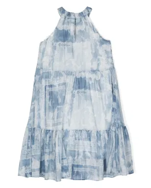 Ermanno Scervino Junior 花柄プリントワンピース - サムネイル2