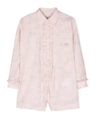 Philosophy Di Lorenzo Serafini Kids Toile de Jouyプリント・ポプリン・プレイスーツ - サムネイル1