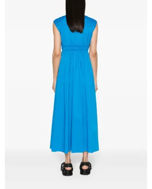 DVF Diane von Furstenberg ギリアン ポプリン マキシドレス - サムネイル4