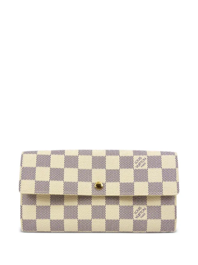 Louis Vuitton Pre-Owned Louis Vuitton ビンテージ 2007 サラ・コンチネンタル ウォレット - ホワイトの商品画像
