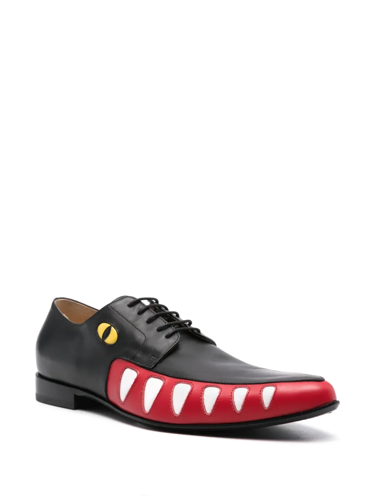 Walter Van Beirendonck クロコダイル オックスフォードシューズ - 画像2