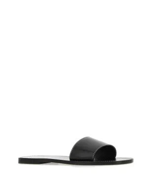 The Row ミラ レザー・スライド - サムネイル2