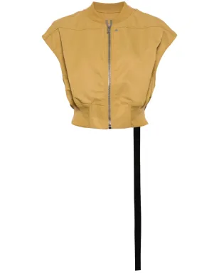 Rick Owens DRKSHDW Babel Tatlin ノースリーブ ボンバー ジャケット - サムネイル1