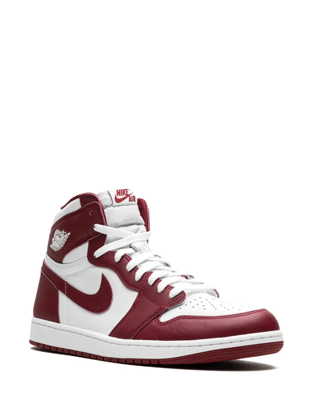 Jordan エアジョーダン 1 レトロ ハイ OG チームレッド スニーカー - 画像2