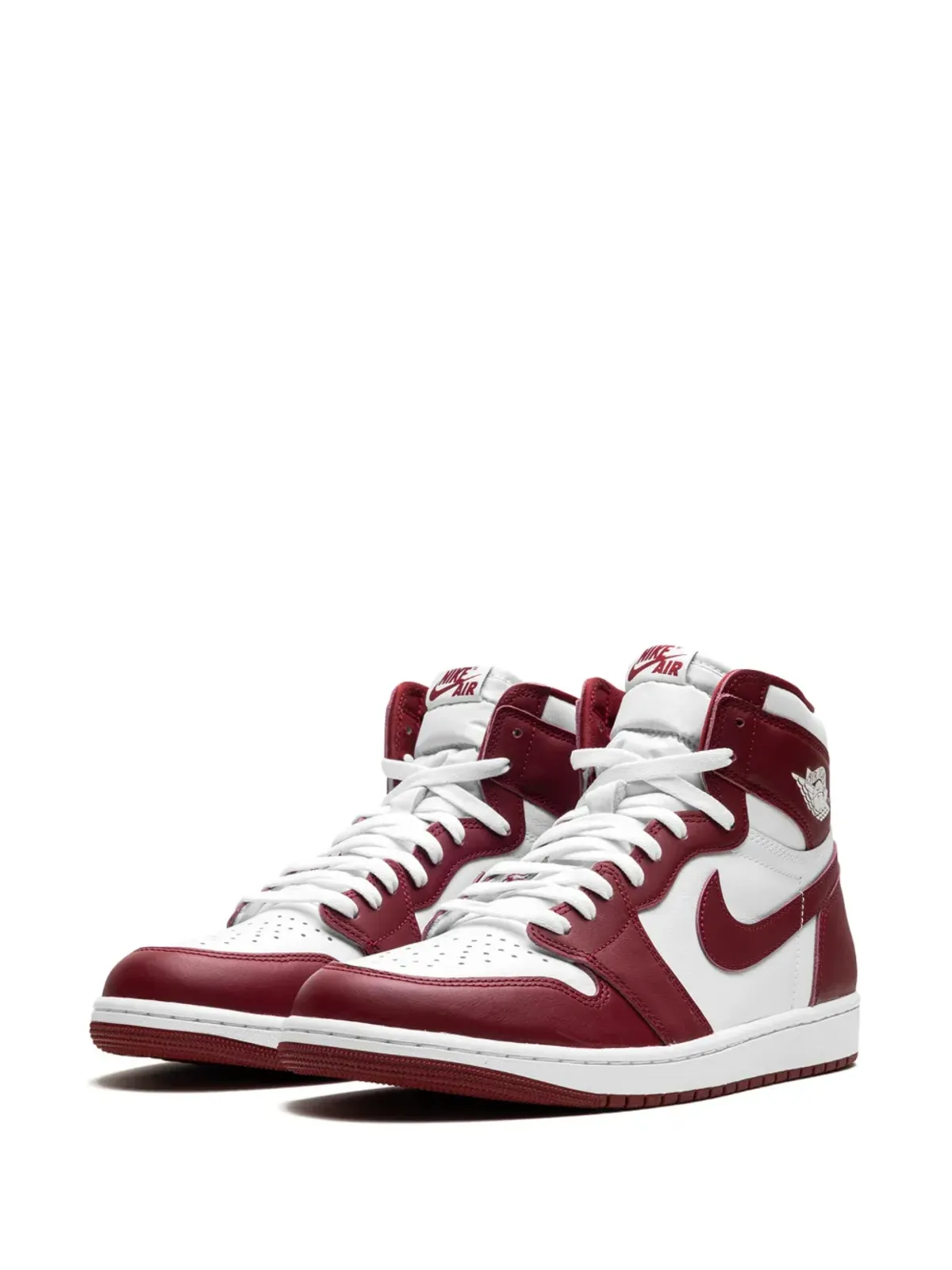 Jordan エアジョーダン 1 レトロ ハイ OG チームレッド スニーカー - 画像3