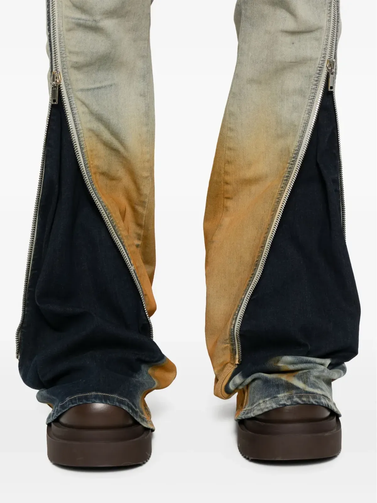 Rick Owens DRKSHDW ボラン・バナナ スリムカットジーンズ - 画像5