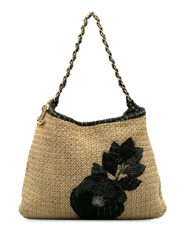 CHANEL Pre-Owned CHANEL Pre-Owned ココ カントリー カメリア トートバッグの商品画像