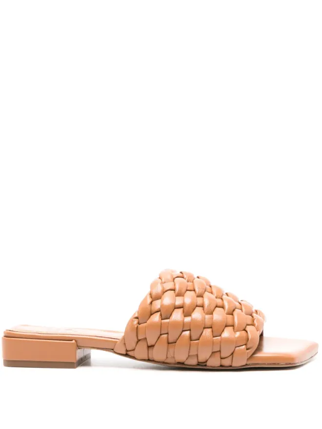Souliers Martinez Souliers Martinez アスター インターウーブン レザー サンダルの商品画像