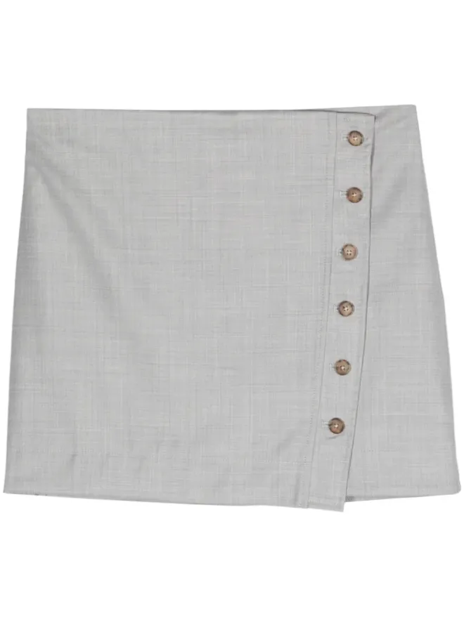 Loulou de Saison LouLou de Saison Mahaz バージンウール ミニスカートの商品画像
