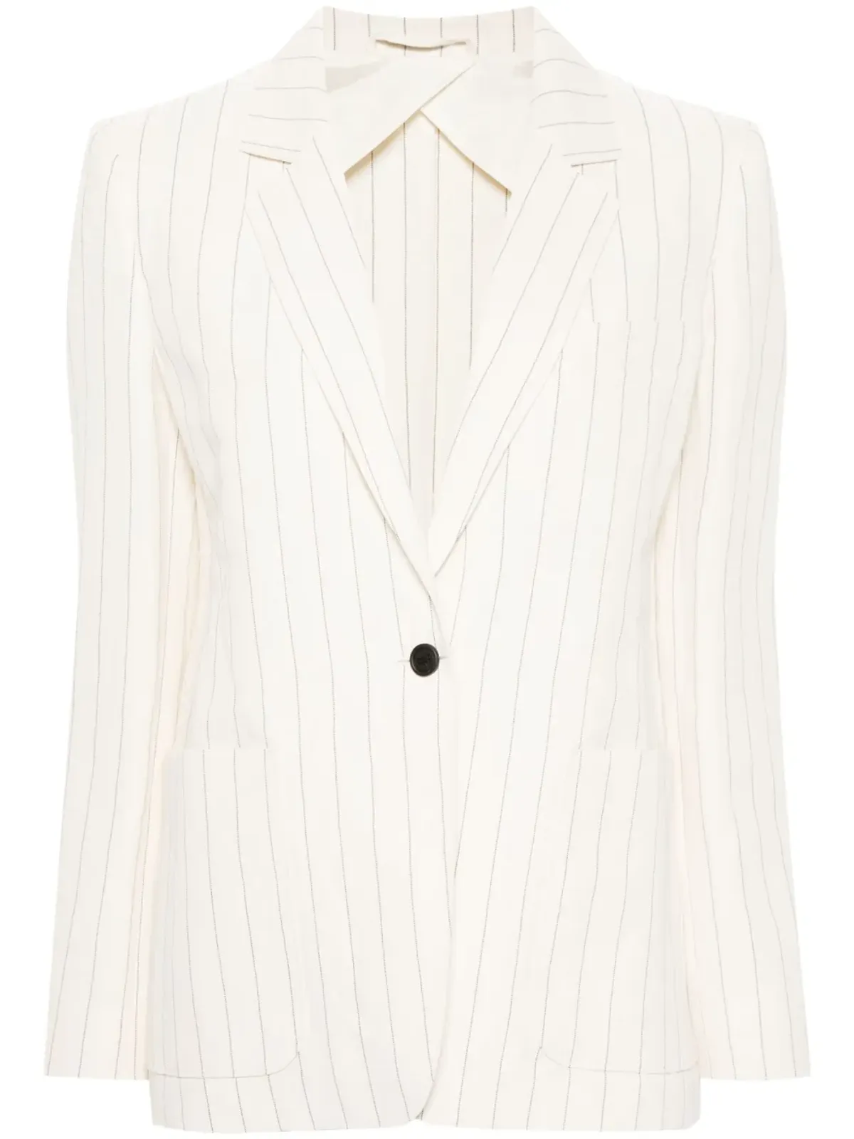 Max Mara シングルブレスト ピンストライプ ブレザー - 画像1