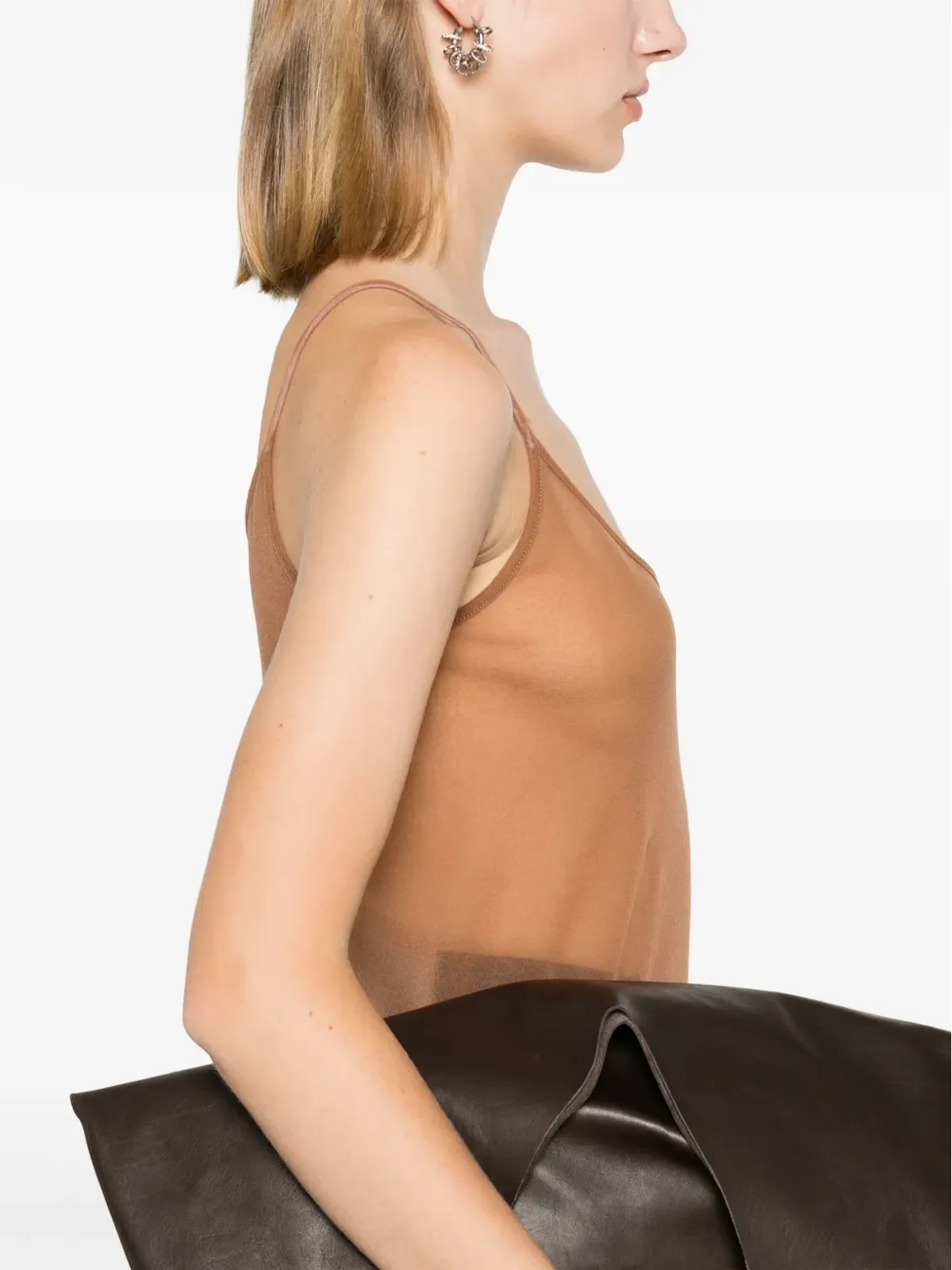 Rick Owens Lilies セミシアー ミディドレス - 画像5
