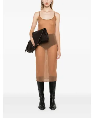Rick Owens Lilies セミシアー ミディドレス - サムネイル2