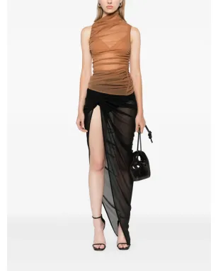 Rick Owens Lilies エドフ マキシスカート（ブラック） - サムネイル2