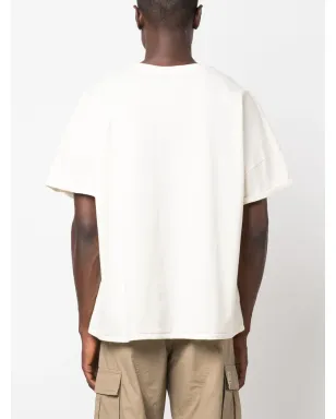 RHUDE ロゴ刺繍入りコットンTシャツ - サムネイル4