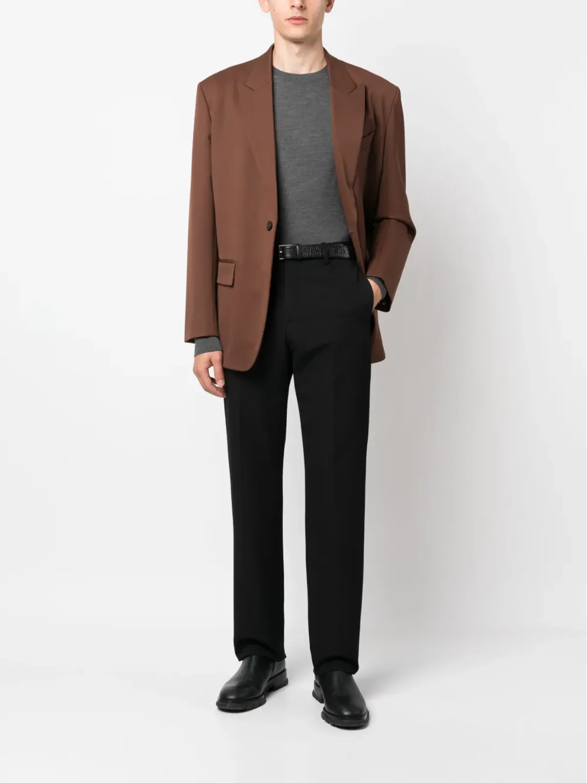Lanvin クルーネックメリノセーター - 画像2