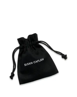 Susan Caplan Vintage クリスタル装飾ドロップピアス - ゴールド - サムネイル4