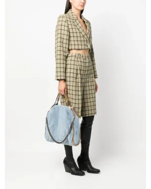 Stella McCartney ファラベラ フェイクファー トートバッグ - ブルー - サムネイル2