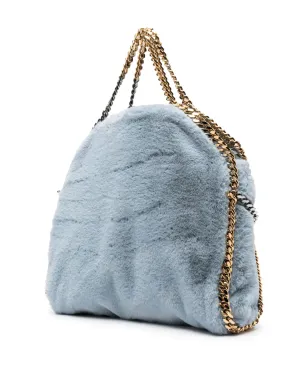 Stella McCartney ファラベラ フェイクファー トートバッグ - ブルー - サムネイル3