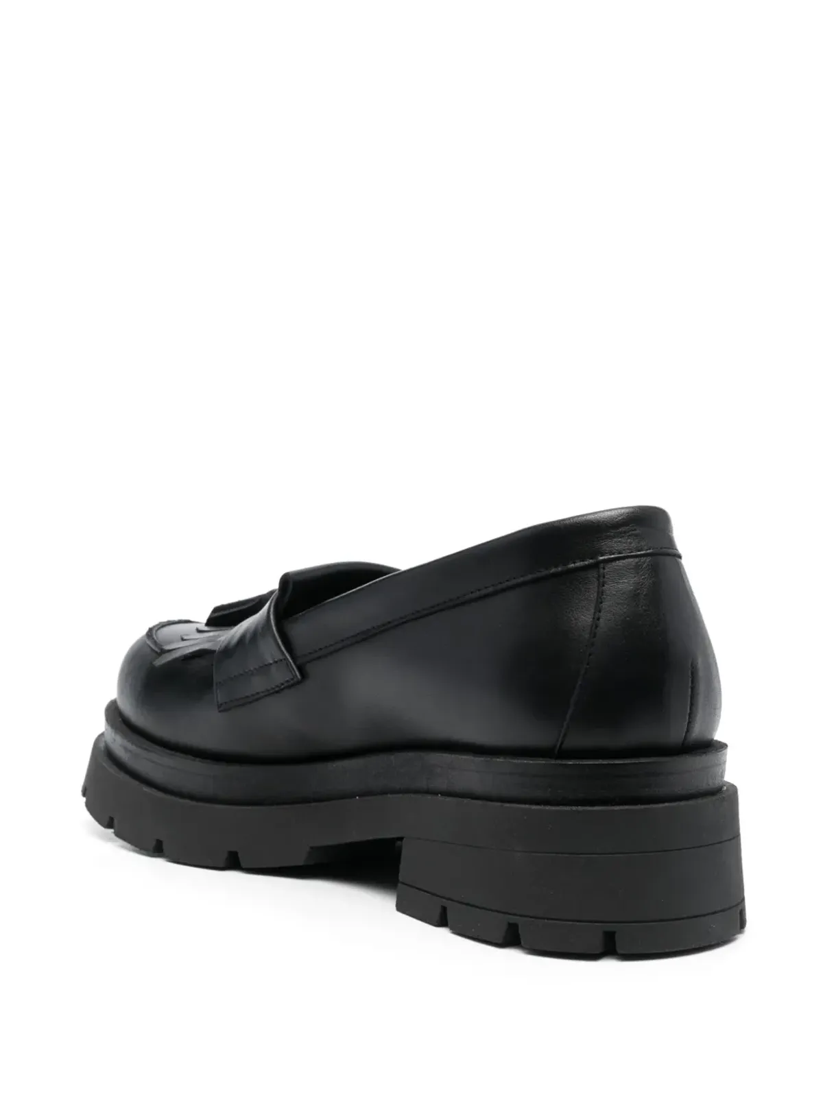 P.A.R.O.S.H. tassel-detail leather loafers - Black - 画像3
