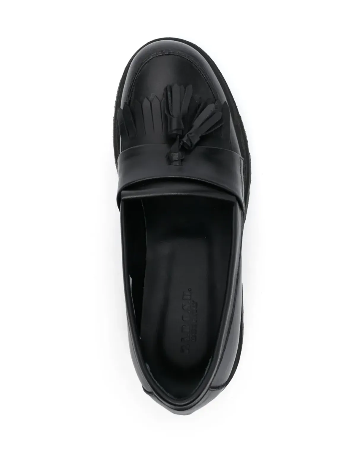 P.A.R.O.S.H. tassel-detail leather loafers - Black - 画像4
