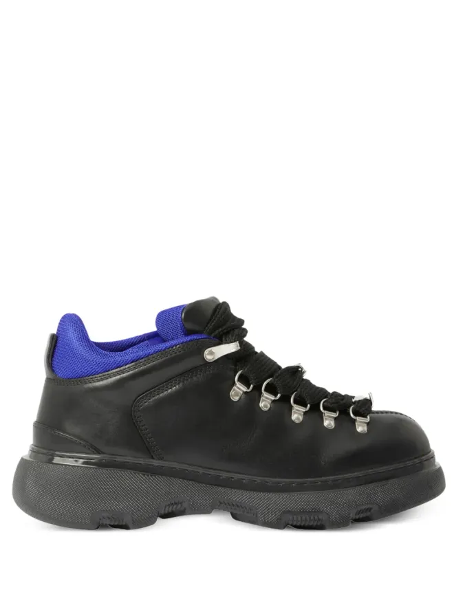 Burberry Burberry Trek アンクルレザーブーツの商品画像