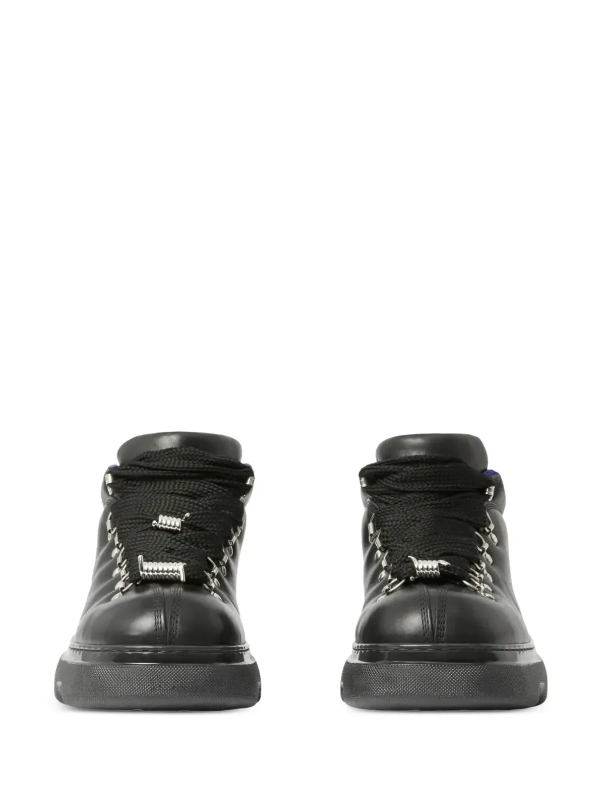 Burberry Trek アンクルレザーブーツ - 画像5