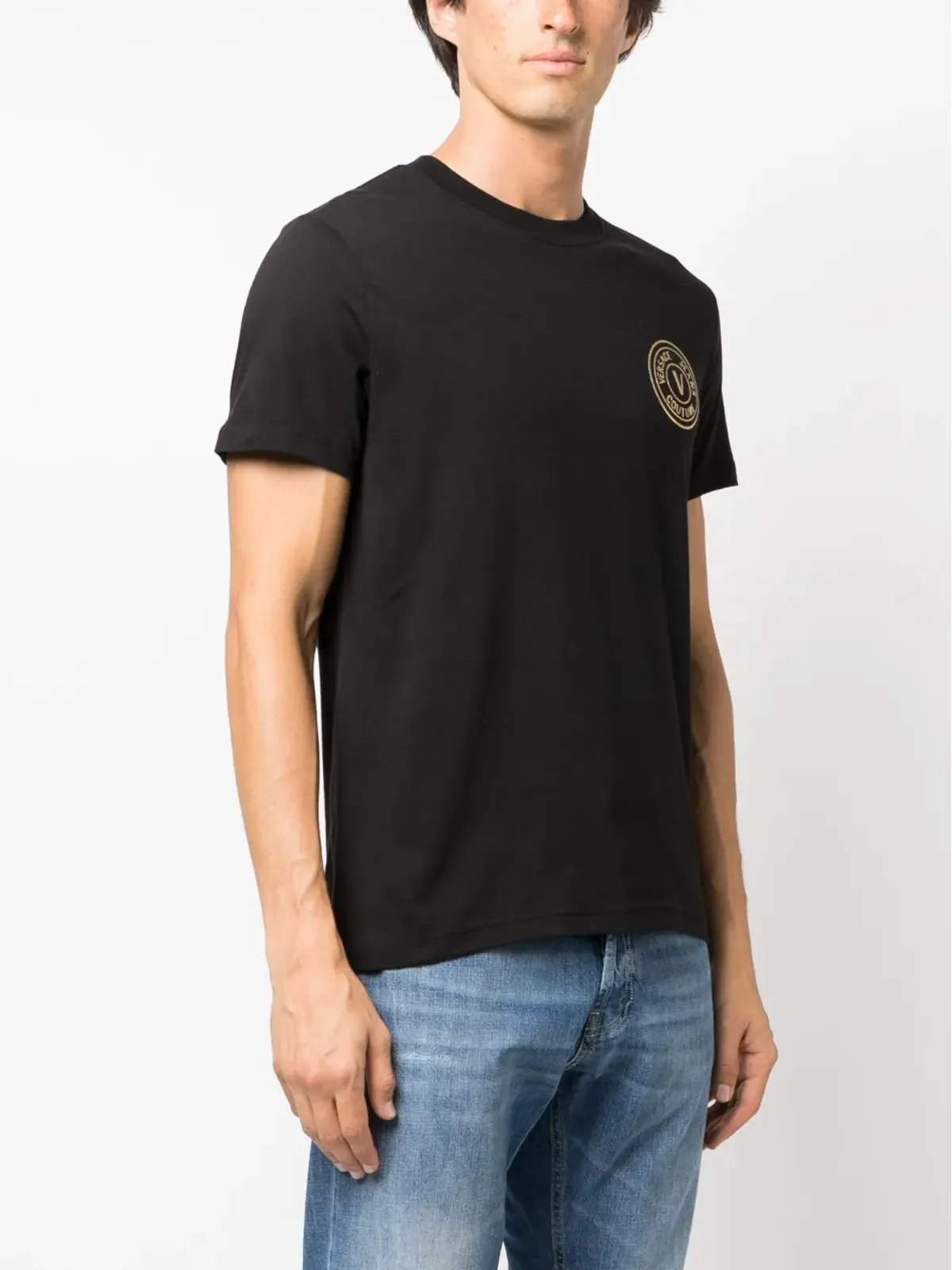 Versace Jeans Couture ロゴプリント半袖Tシャツ - 画像3