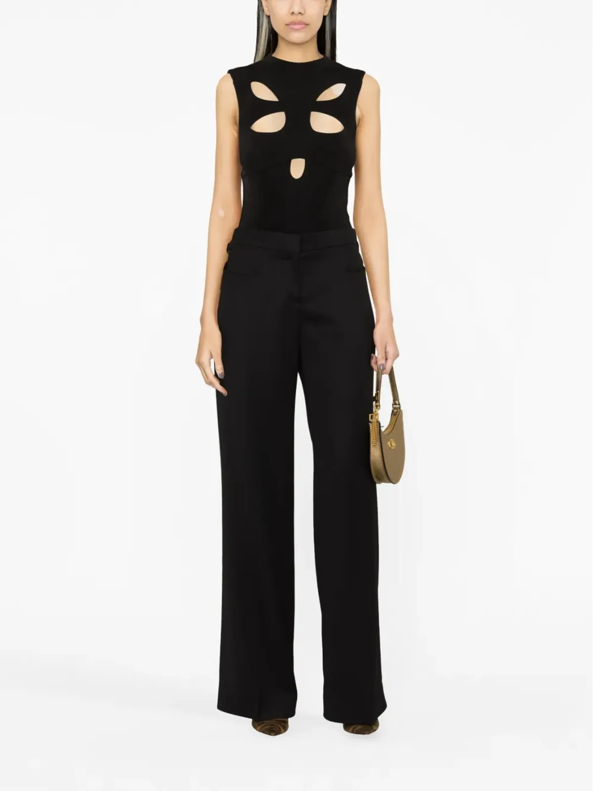 TOM FORD ウールストレートレッグパンツ - 画像2