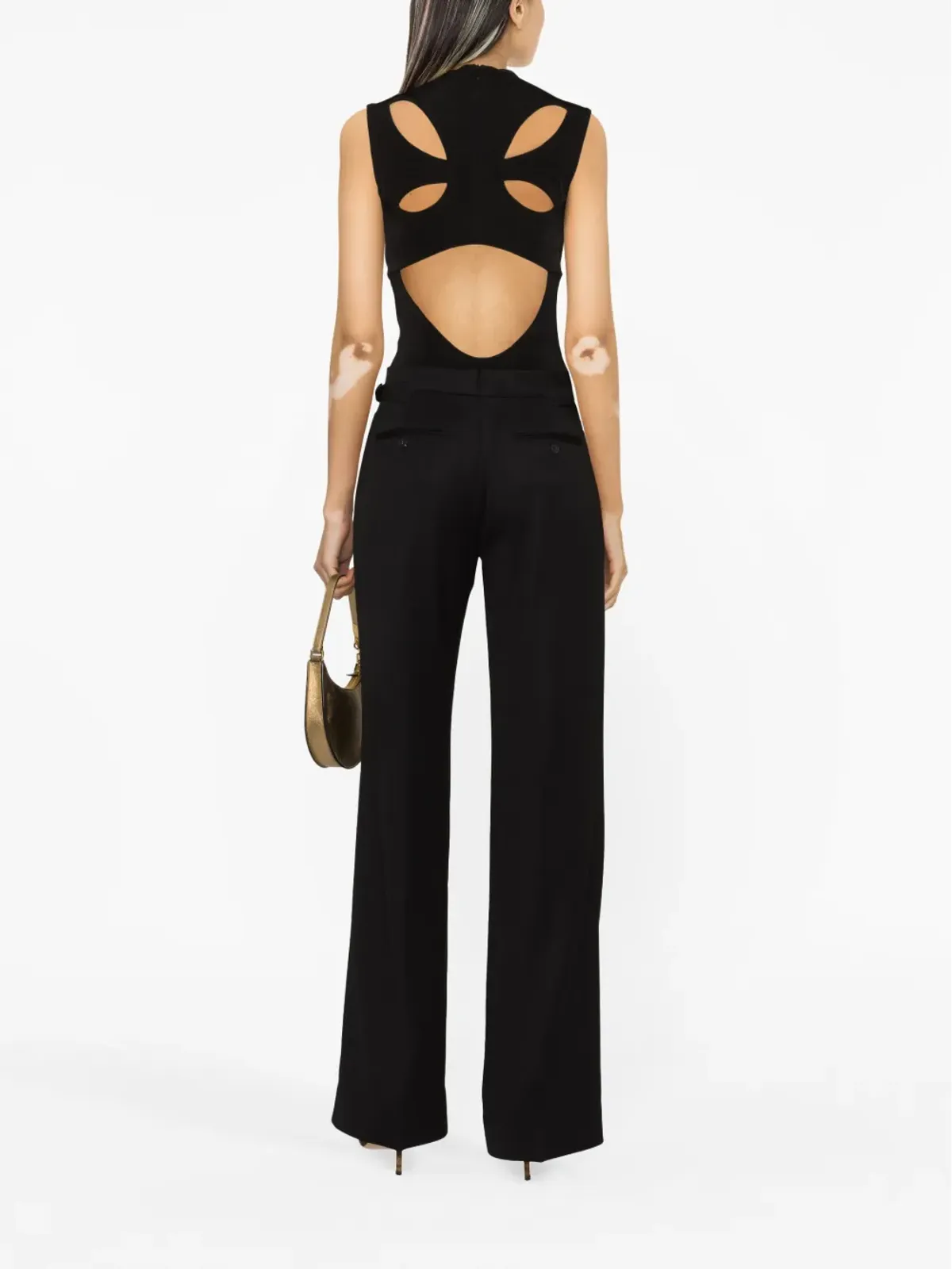 TOM FORD ウールストレートレッグパンツ - 画像4