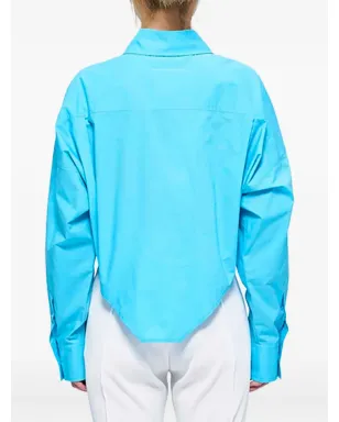 MM6 Maison Margiela 長袖ポインテッドヘムシャツ - サムネイル4