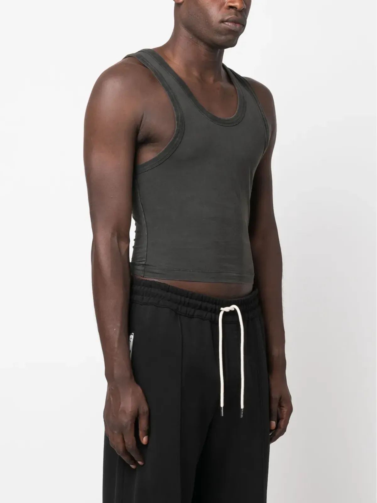 ENTIRE STUDIOS フェードエフェクトのタンクトップ ブラック - 画像4