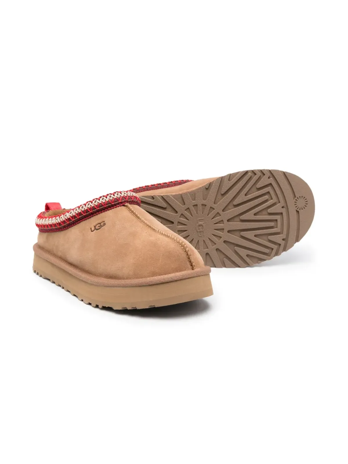 UGG Kids タズ スウェードスリッパ - 画像2