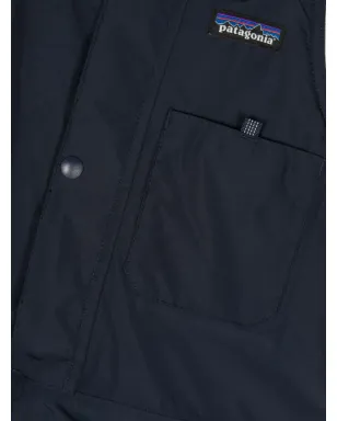 Patagonia Kids ロゴパッチ付き リサイクルポリエステル サロペット - Blue - サムネイル3