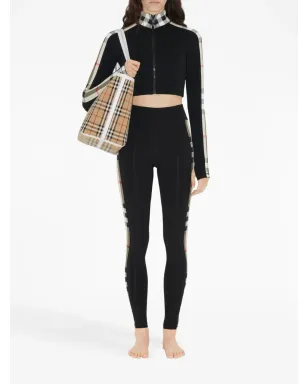 Burberry ヴィンテージチェックパネルレギンス - サムネイル2