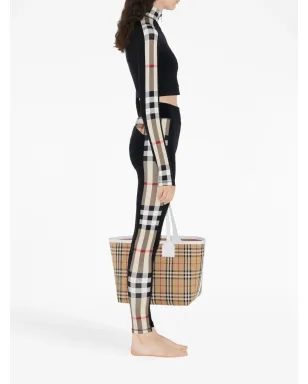 Burberry ヴィンテージチェックパネルレギンス - サムネイル3