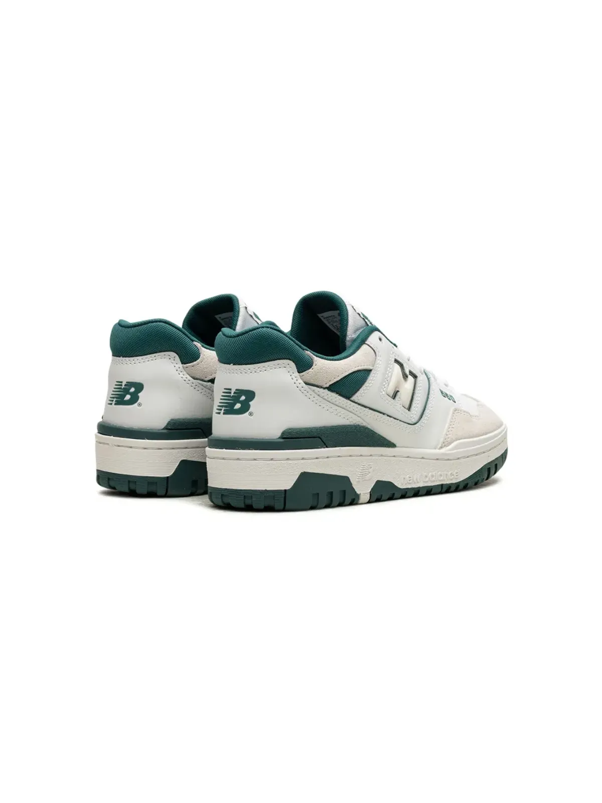 New Balance Kids 550 ヴィンテージティール スニーカー ホワイト - 画像3