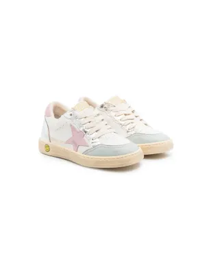 Golden Goose Kids Ballstar ゴートスキン スニーカー - サムネイル1