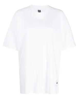 adidas by Stella McCartney ロゴプリント コットンブレンド Tシャツ - White - サムネイル1