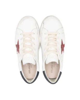 Golden Goose Kids スターパッチ レースアップスニーカー - ホワイト - サムネイル3