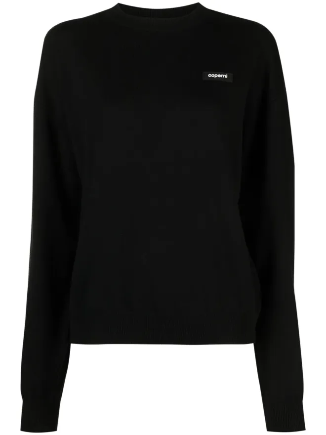 Coperni Coperni ロゴプリント長袖ジャンパー（ブラック）の商品画像
