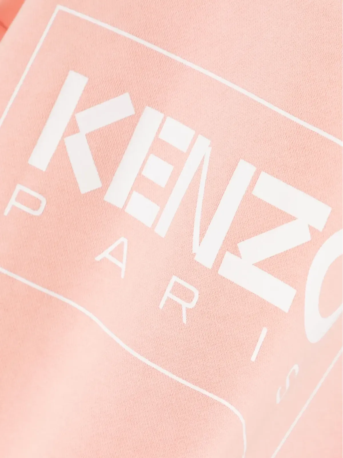 Kenzo Kids ロゴプリント コットンブレンド スウェットシャツ - ピンク - 画像3