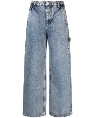 MOSCHINO JEANS ハイライズストレートジーンズ - サムネイル1
