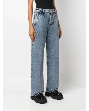 MOSCHINO JEANS ハイライズストレートジーンズ - サムネイル3