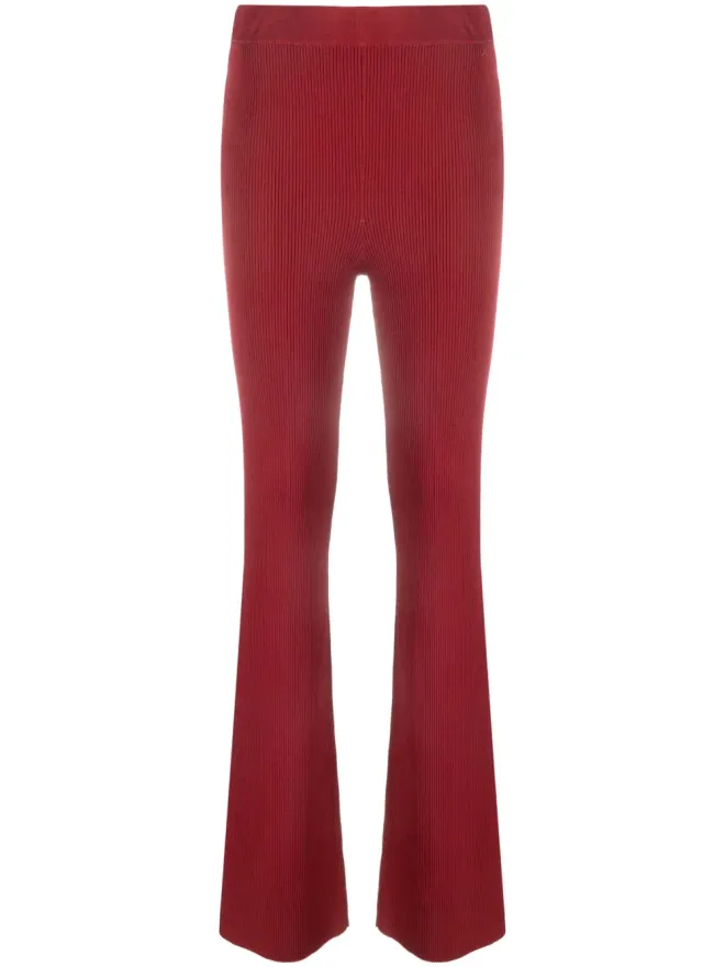 Patrizia Pepe Patrizia Pepe リブ編みブーツカットパンツの商品画像