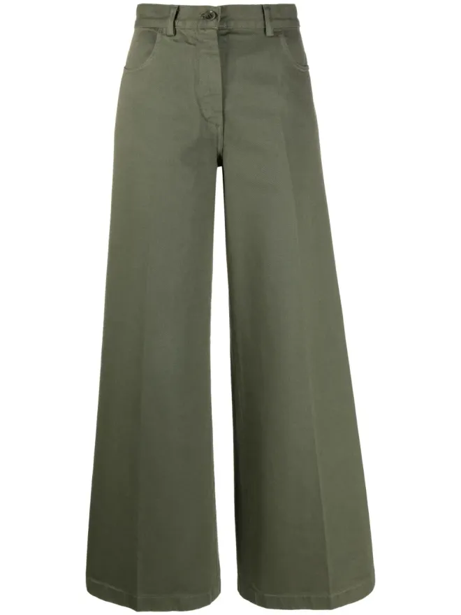 ASPESI ASPESI ワイドレッグハイウエストパンツの商品画像